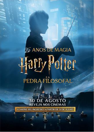 HARRY POTTER E A PEDRA FILOSOFAL - 25 ANOS