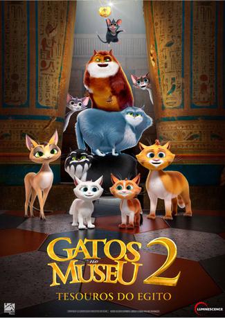 GATOS NO MUSEU 2: TESOUROS DO EGITO
