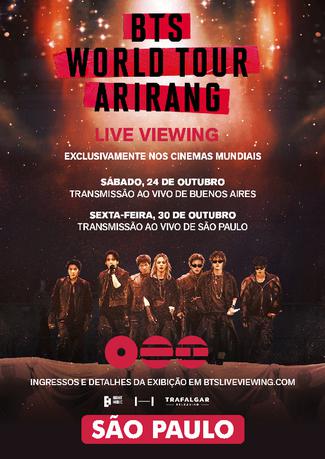 BTS WORLD TOUR ´ARIRANG´ IN SÃO PAULO: LIVE VIEWIN